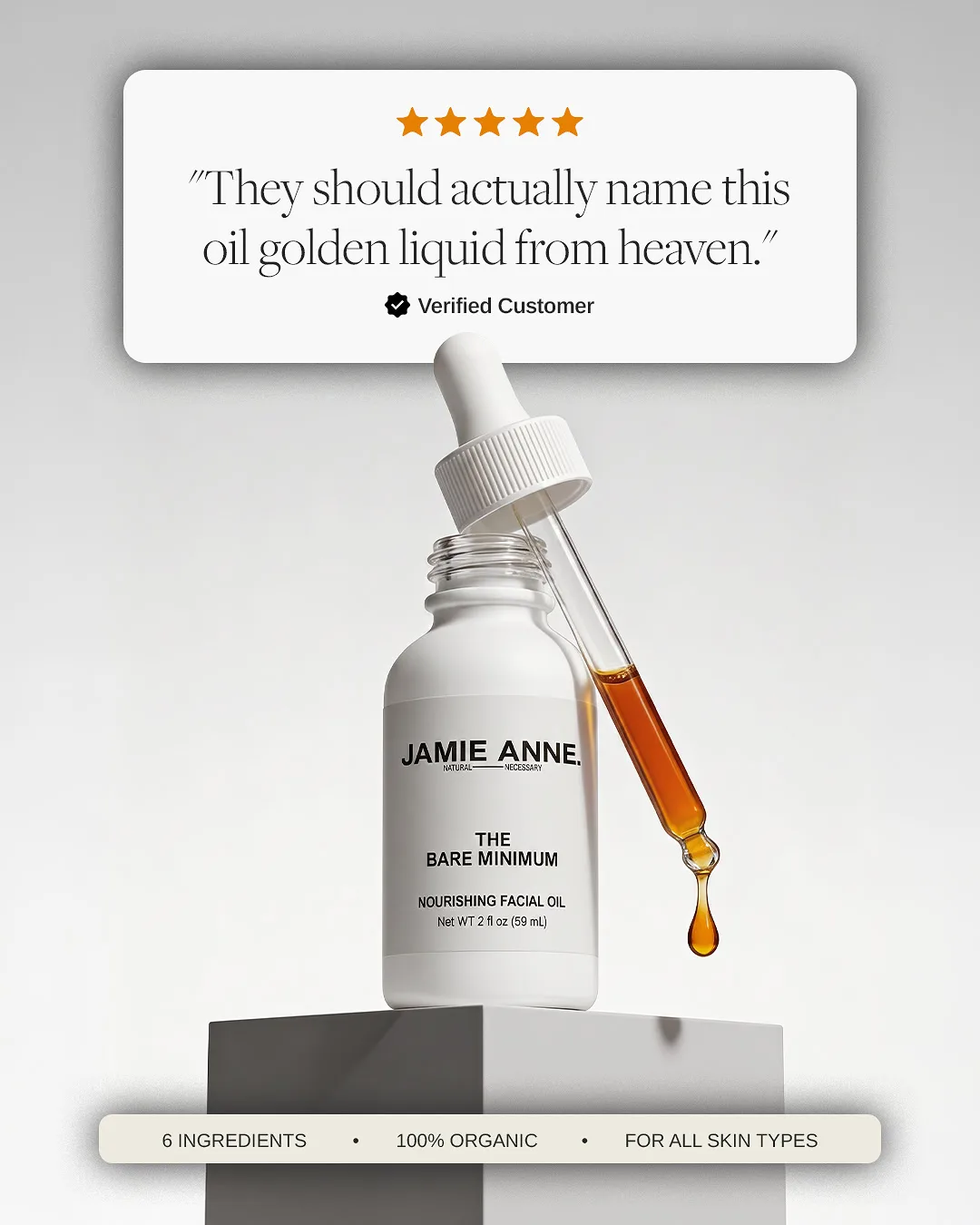 Review static. Golden liquid from heaven.